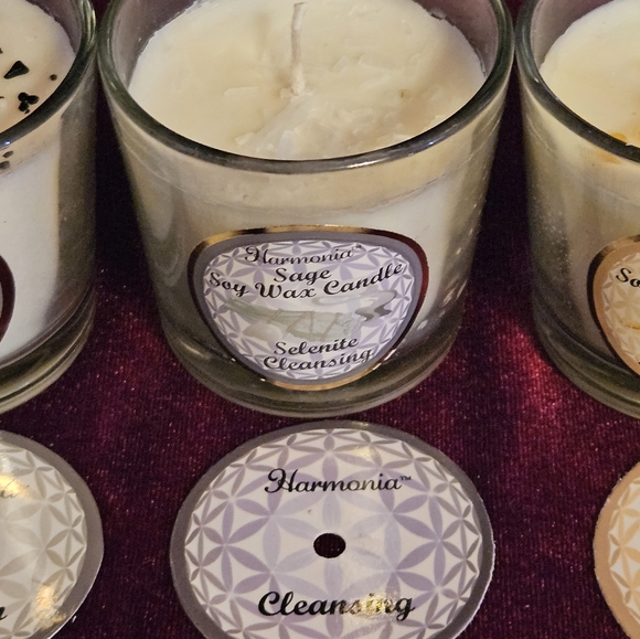 Set of 3 Harmonis votive candles - Picture 3 of 7